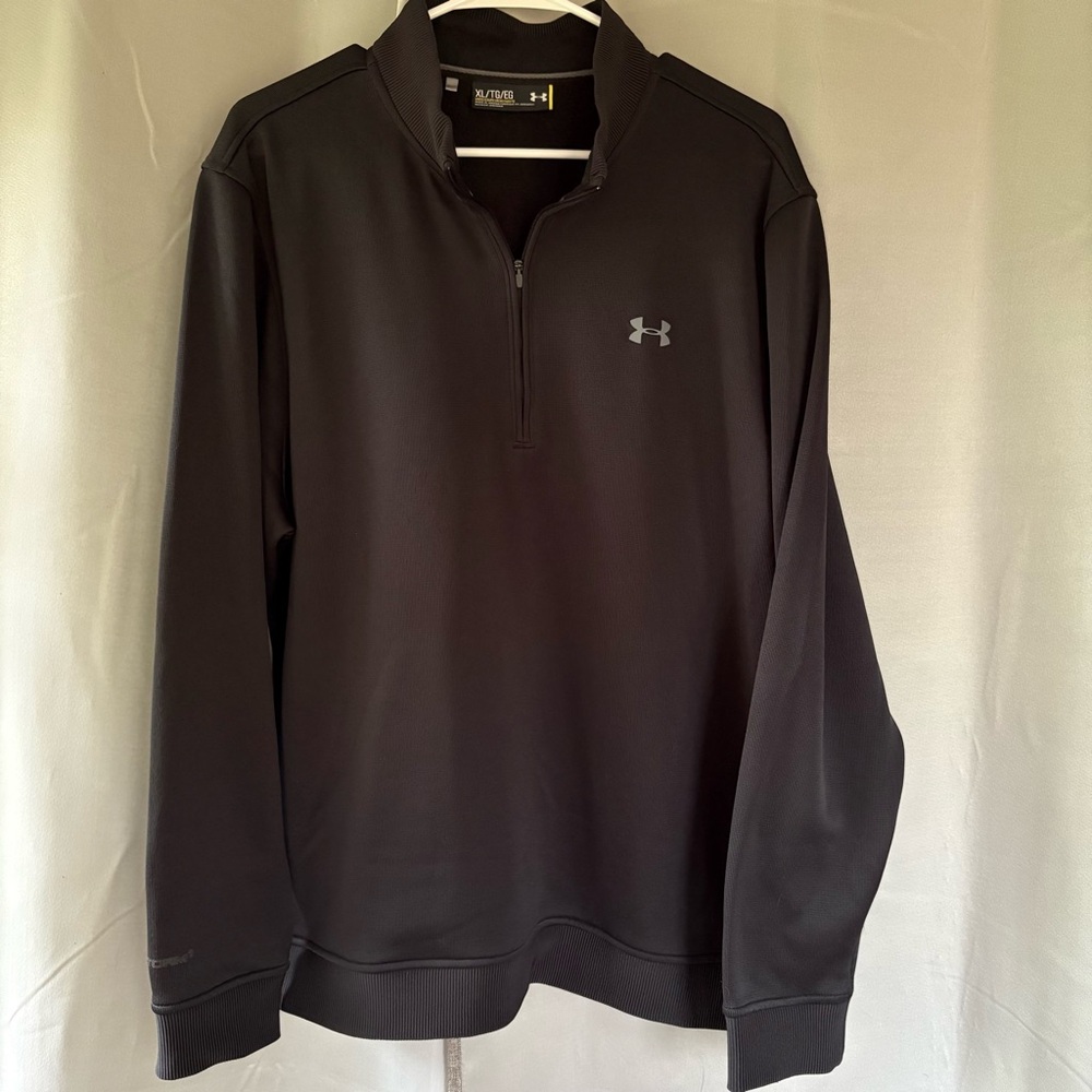 Under Armour Black Quarter Zip Sweatshirt